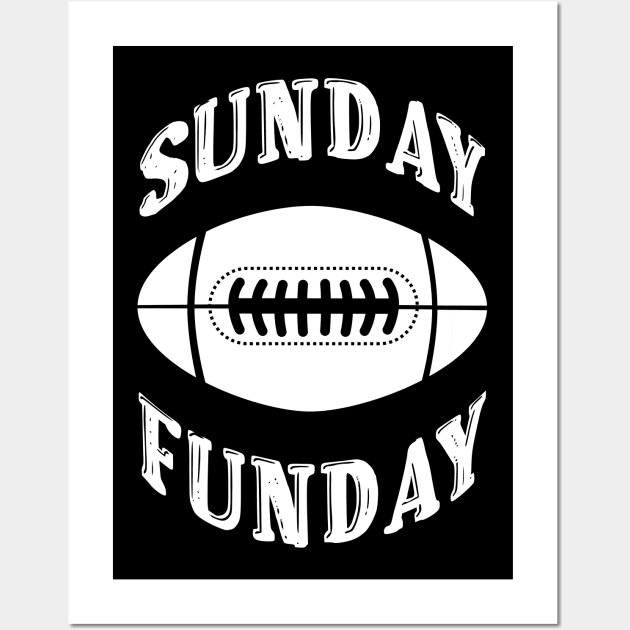 Sunday Funday Wall Art by NASMASHOP